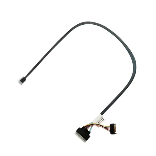 Cable NVMe SlimSAS HD SFF8643 a U.2 SFF8639 0.8 m