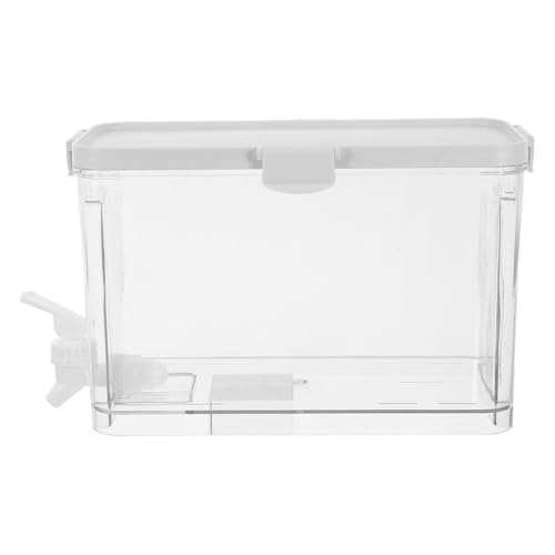 COHEALI Dispensador de Bebidas con Grifo para Nevera Jarra de Agua Fría de Gran Capacidad Contenedor para Jugos y Refrescos Apto para Uso Doméstico y Fiestas Diseño Práctico y