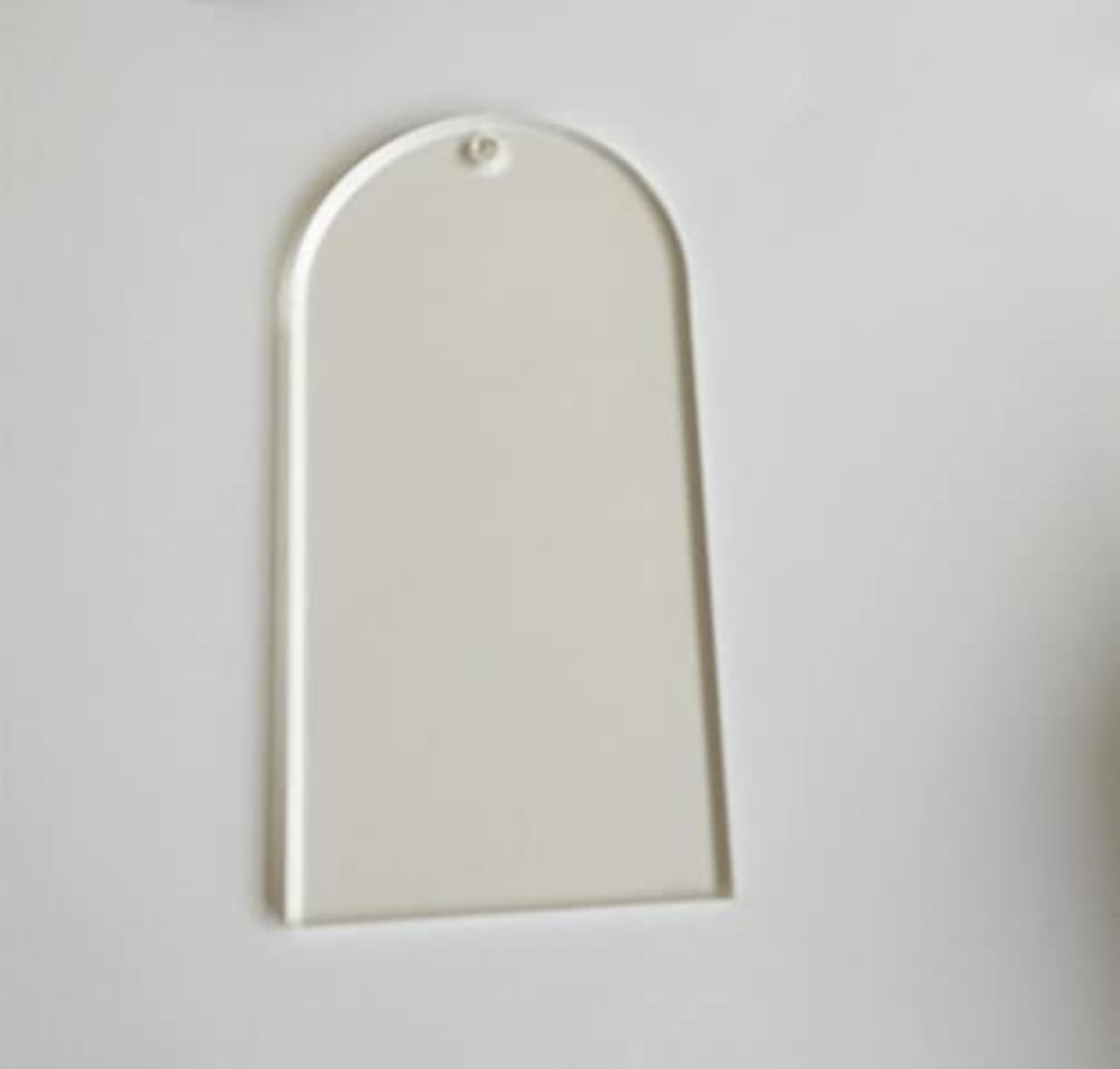 10PCS Arched Acrylic Place Cards for Weddings