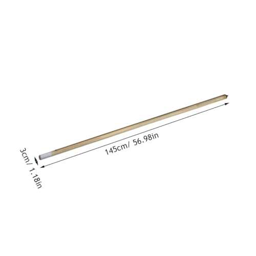 Taco de billar VICASKY de madera blanca 145 cm miniatura 2