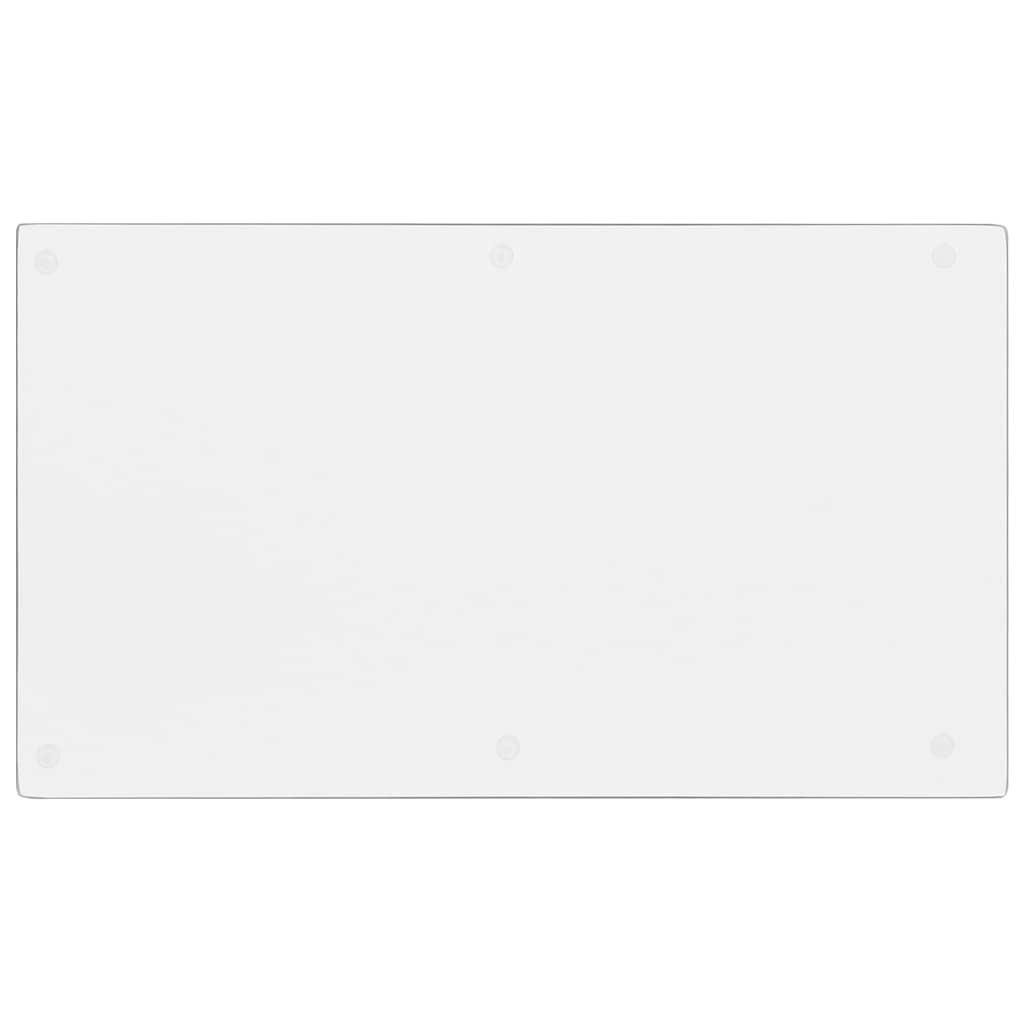 Lot de 2 planches à découper en verre trempé avec motif pierre naturelle