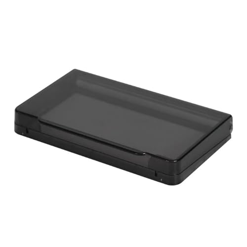 Prise murale auto-adhésive Type 86 avec couvercle étanche noir 1pc
