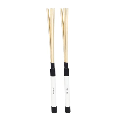 Juego de baquetas para práctica de batería, baquetas de madera antideslizantes para adultos e instrumentos de percusión tenor miniatura 1