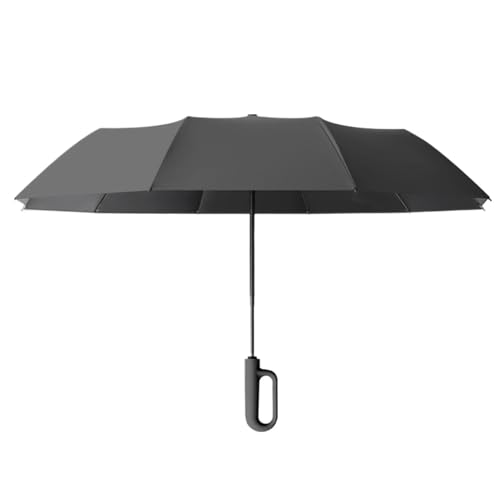 Parapluie inversé pliant et coupe-vent avec poignée ergonomique et protection solaire UPF 50+