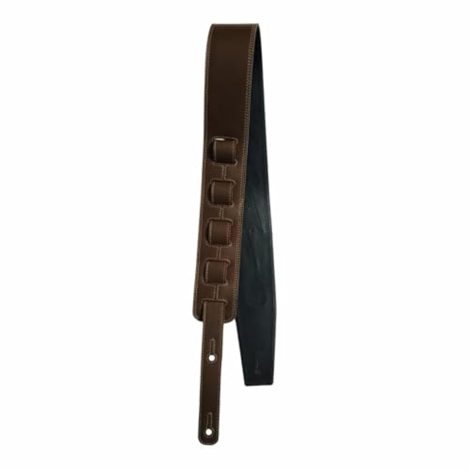 Leather Guitar Strap for Bass, Electric, Acoustic Guitars