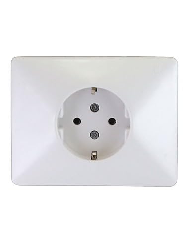 Simon Brico G4845331 - Base enchufe 2p 25a blanco