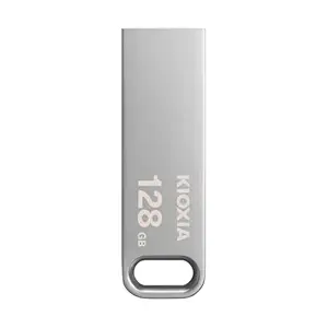 KIOXIA Former Toshiba Memory U366 128GB USB 3.2 Gen 1 Flash Drive/Upto 200 MB/s/Small, Stylish Metallic Body with 5 Year Warranty