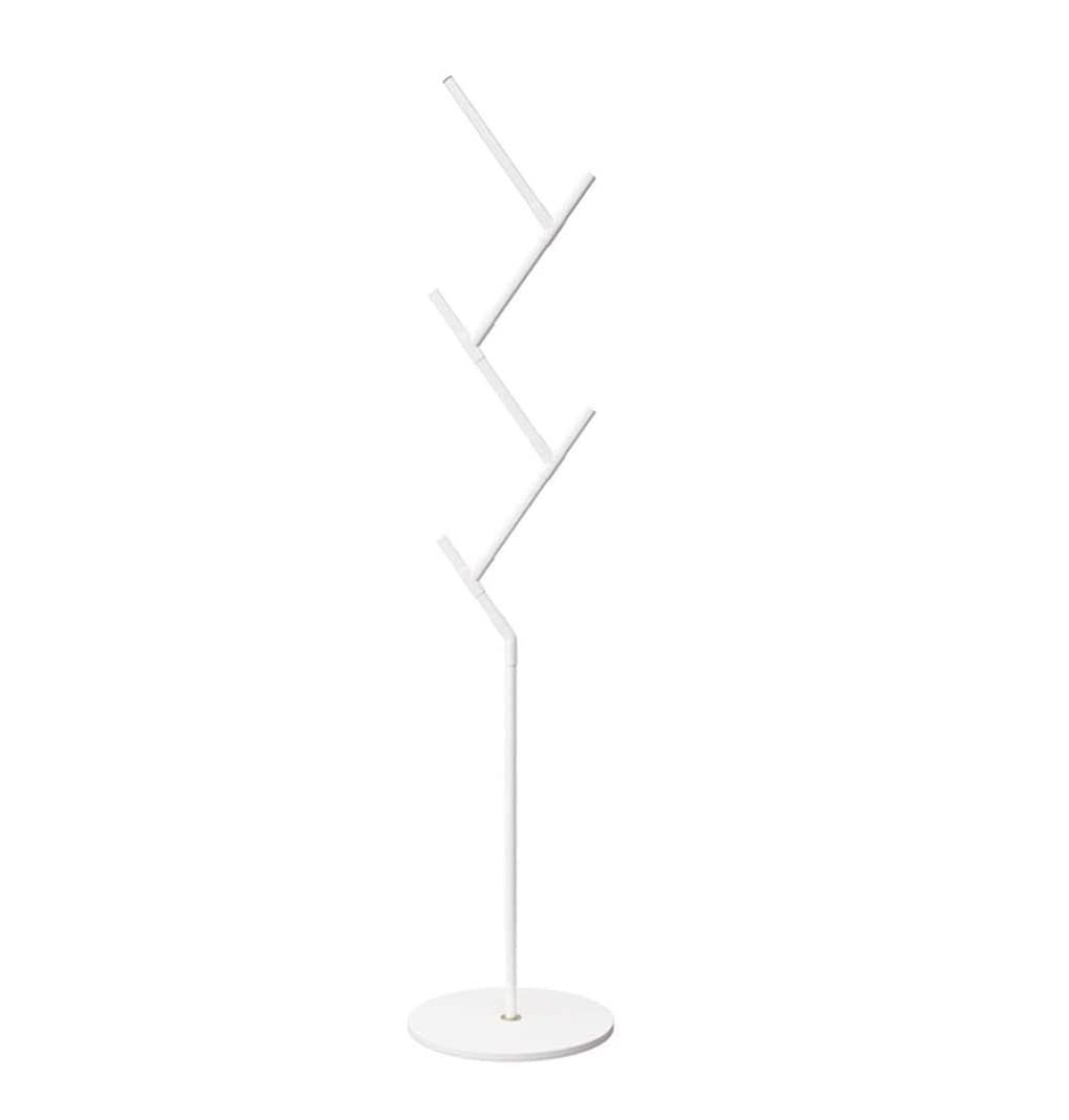 Wieszaki Stojące Wieszak Podłogowy Kreatywna Gałąź Prosty Wieszak Łatwy Montaż Na Kurtkę I Sweter Wiszący Stojak Stojak Na Wieszaki Wieszak na Ubrania (Material : White)