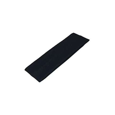 7 cm Wide Headbands Plain Stretchy Hair Band Unisex Kylie headband Bandeaux Gym Exercise Soft Yoga Head Band (Black) Cover