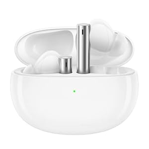 realme Buds Air 3 écouteurs, Réduction active du bruit Bluetooth 5.2, Écouteur amplificateur de basses dynamique de 10 mm, 30 heures de lecture au total, Étanchéité IPX5, Blanc galactique