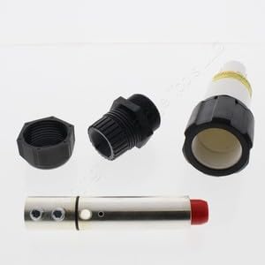 #US Phase 3 Powersafe SLD-N-WH-S120-M40A Female Drain Neutral White Set Screw 120mm