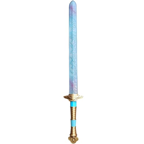Costume Weapons Sword for Hunter Cosplay: Anime Merch - Outfit Accessories Prop 32" Long Gold