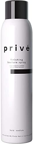 Privé Finishing Texture Spray for Hair – Texturizing Spray – Extreme Texture Builder That Leaves a Flexible, Touchable Finish 6.1oz