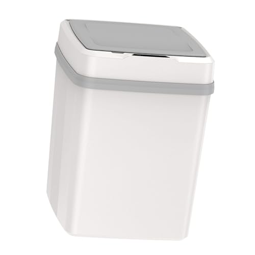Poubelle avec couvercle automatique Haofy 12L pour éliminer les mauvaises odeurs en silence