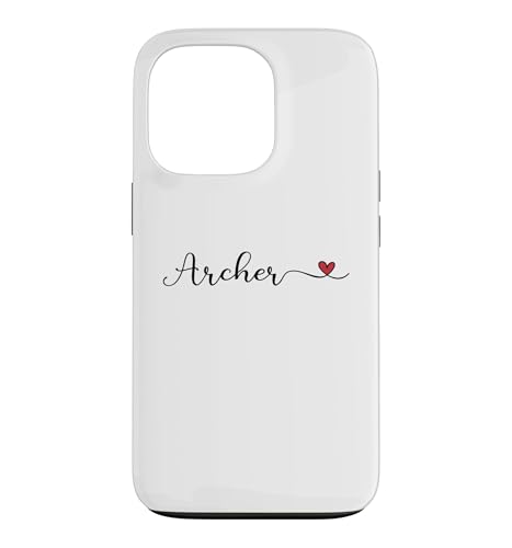 Archer Heart �^�C�|�O���t�B �M�t�g �X�}�z�P�[�X iPhone 13 Pro �p
