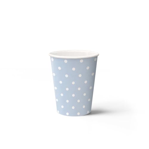 PAW - Vasos Desechables Cafe (250 ml) I Paquete de 8 I Vasos de