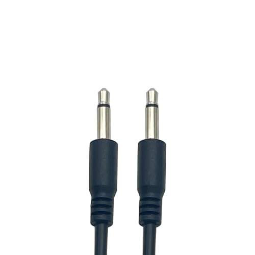 Cable mono 3.5mm corto; 2 unidades miniatura 3