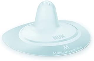 NUK Silicone Nipple Shields with Storage Box, Pack of 2