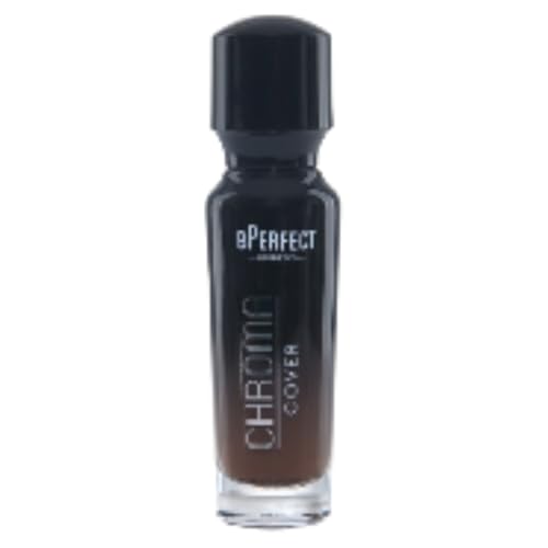 BPerfect Chroma Cover Matte Foundation - Weightless Full Coverage Base with Hyaluronic Acid & Vitamin E - Soft Matte Finish - Shade 33 - N10 Deep Neutral Red Undertone