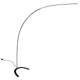 Lindby LED Bogenlampe modern, dimmbar (A+, inkl. Leuchtmittel), Stehlampe Metall schwarz, Standleuchte, Leselampe-Stehlampe für Wohnzimmer, Esszimmer, Schlafzimmer