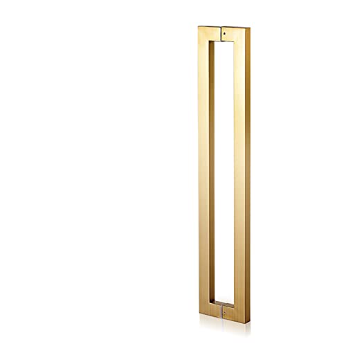 Poignée de porte coulissante moderne en H de 60 cm pour rénovation
