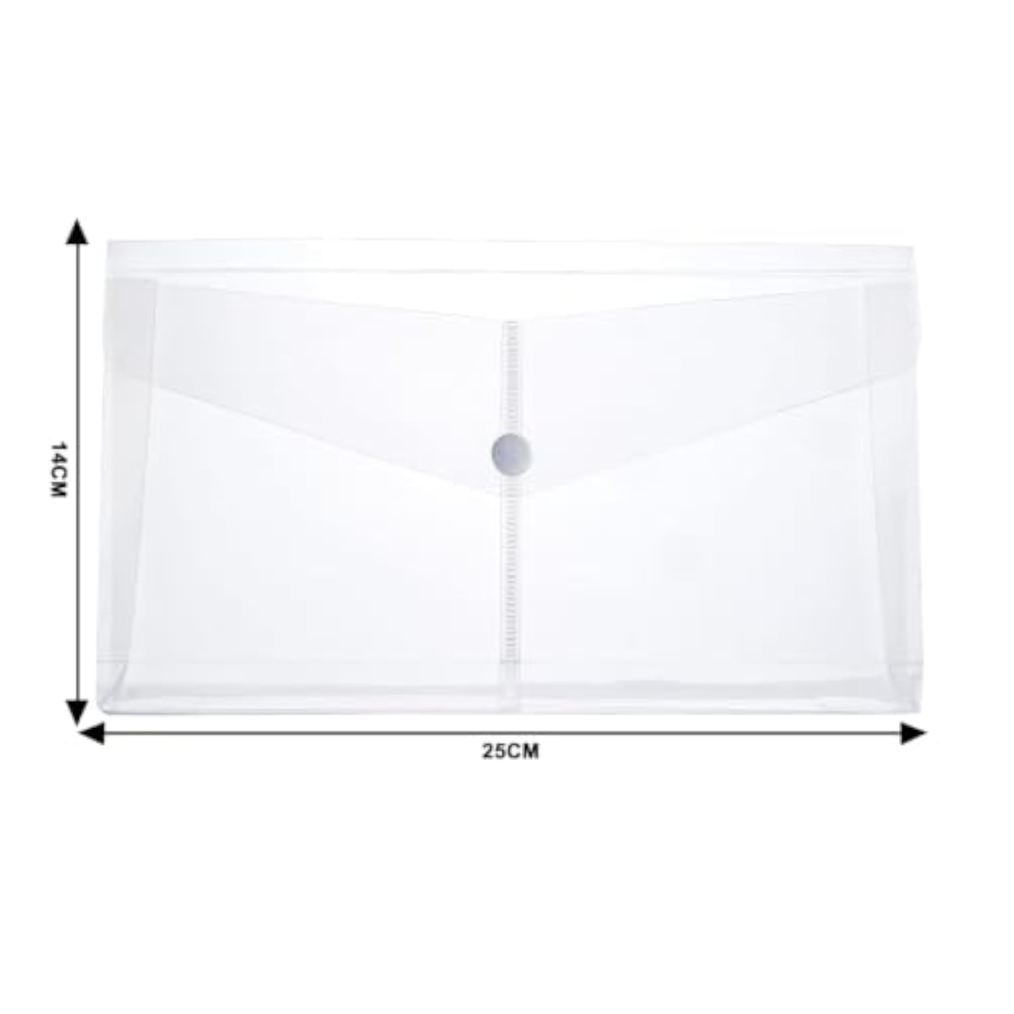 Clear Poly Plastic Envelopes - A6 Size
