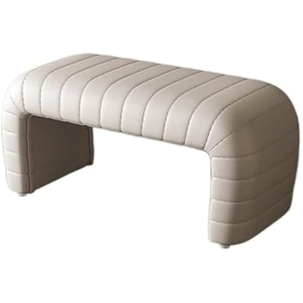 Sypialnia Stołek do przewijania butów na koniec łóżka, bardzo wąski, szatni, sofy Ławka(Beige,Duży)