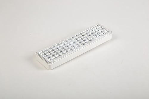 Kit 5 Luminárias de Emergência BrilhoPuro 60 LEDs Recarregável Bivolt