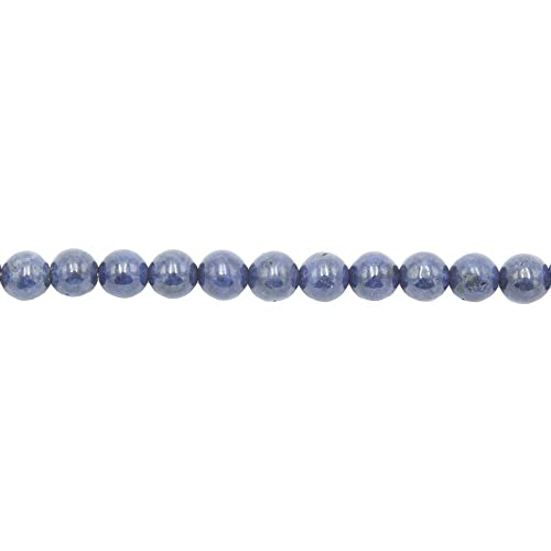 Fil saphir pierres boules 6mm : résoud le manque d'authenticité pour vos créations de bijoux précieux