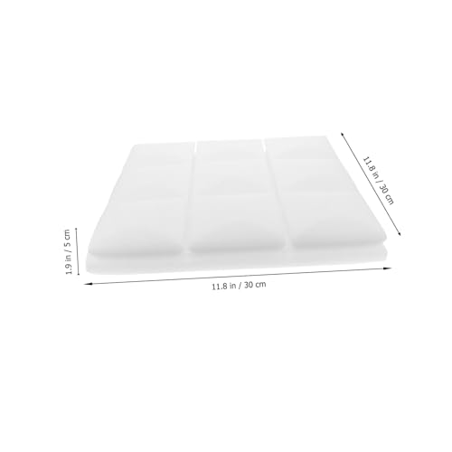 4 piezas paneles absorbentes de sonido en esponja para aislamiento acústico de pared KTV estudio de grabación miniatura 2