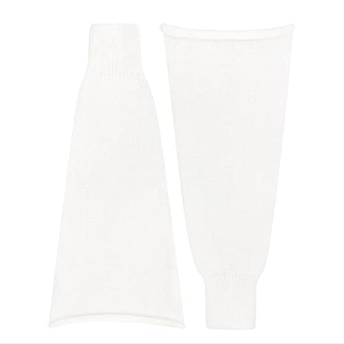 image for Olreco Leg Warmers Y2K White Leg Warmers Kawaii Flared Leg Warmer for 