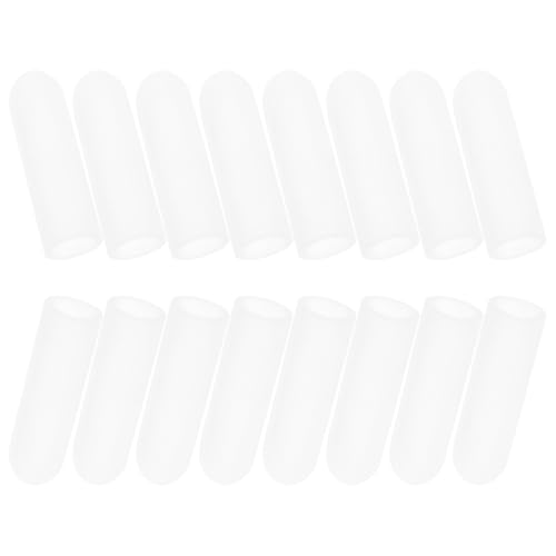 OHPHCALL 8 Pairs Silicone Finger Protectors, Reusable Anti-Cut Finger Sleeves with Thumb Coverage for Industrial Safety and Hand Protection