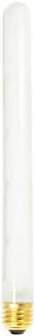 Bulbrite 40T8F 40-Watt Incandescent T8 Tube, Medium Base, Frost [Pack of 12]
