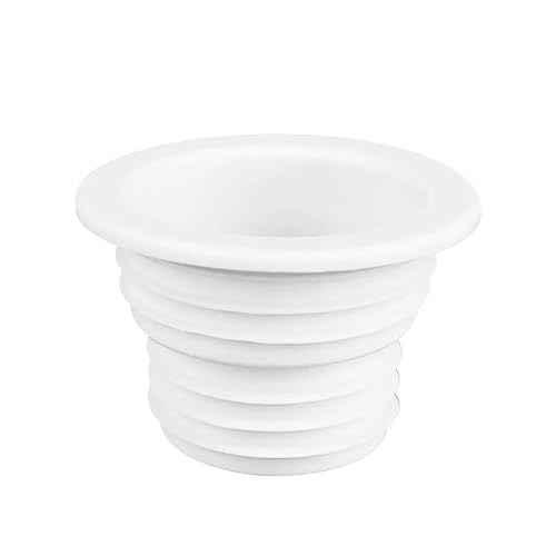 下水管シールリング 床排水栓 消臭シールカバー 防虫 洗濯機パイプジョイント 浴室用ハードウェア(白い)