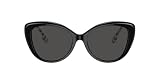 BURBERRY Okulary przeciwsłoneczne BE 4407 385387 czarne ciemnoszare, Czarny ciemnoszary