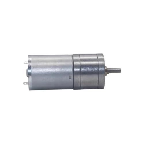 Motor reductor de CC de 24V y 1360 Rpm, modelo GA25-370 con escobillas y velocidad ajustable 3