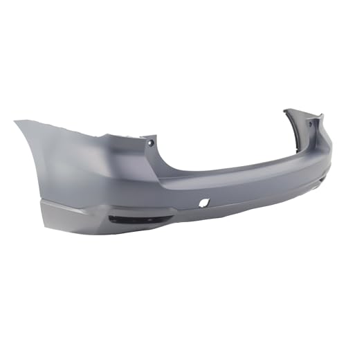 Image of FitParts Compatible with Subaru Forester 2014-2018 Rear Bumper Cover | Primed, Ready to Paint, OEM 57794SG000, SU1100172