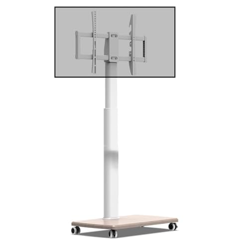 Soporte móvil para TV con ruedas, ajustable para 37-75 pulg. miniatura 6