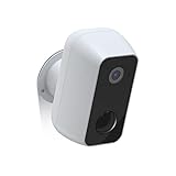 Fácil de instalar y usar: esta cámara de seguridad para el hogar no necesita instalar cables o agujeros de taladro. Utiliza juegos de tornillos y soportes de metal para la instalación al aire libre, o utiliza soportes magnéticos esféricos para la instalación en interiores. Puedes ajustar el ángulo de la cámara o quitarla en cualquier momento.