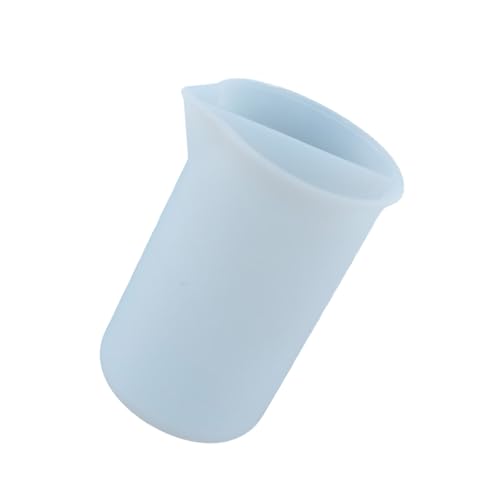Silikonbecher, 120 ml, flüssige Kunstbecher, Harzmischung, geeignet für präzises Mischen von Farben und Kunstprojekten
