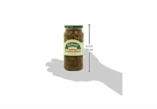 Giuliano's Specialty Foods - Jalapeno Spread - Pepper and Onion - Case of 6 - 16 oz.