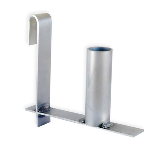 Lawnoval Unrolling Aid for PVC Privacy Strips on Single Rod Mat and Grid Fences, Rust-Proof Galvanized Steel, Easy Weaving Tool