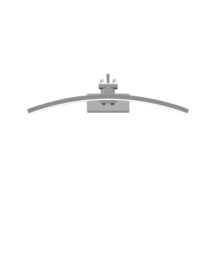 20W LED Mirror Light | 17 Inch Dressing Table Light | Bathroom Wall Light | 3-in-1 Color (Cool White, Warm White, Natural White) | Wall-Mounted Vanity for Home & Artwork (20 Watt Curve White) 3