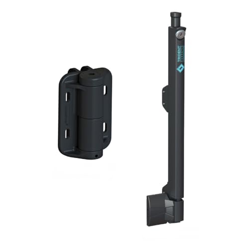 Nationwide Industries Ornamental Pool Gate Kit- Includes Self-Closing Hinges & Self-Latching Latch