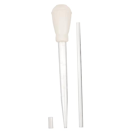 Happyyami Fish Tank Cleaning Tube Plastic Pump Safe for Water Plants Mini Cleaning Tool for Fish Tanks