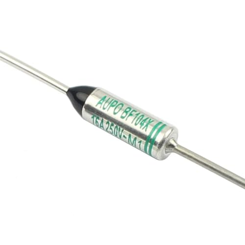 Fusible thermique BF104 protège contre la surchauffe 16A 104°C TCO