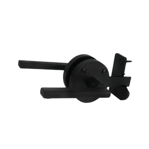 Fenteer Double Side Door Latch, Heavy Duty, Premium, Repair Parts,High Performance Steel Gate Hardware for Barn Door Shed Pool