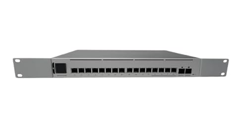 UniFi Pro Max 16 Rack Mount Ear - RACKIDEA | Rack Mount Brackets(Ear) for UniFi Pro Max 16 PoE