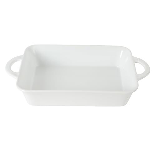image for Gibson Home Gracious Dining 2.5-Quart White Stoneware Baking Dish with