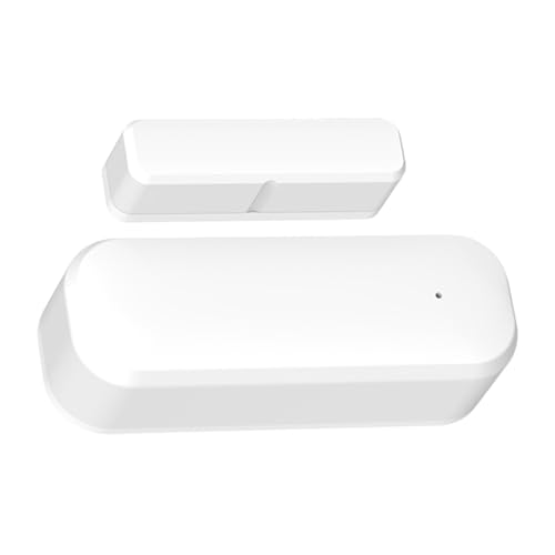 Sensor De Apertura De Puerta - Detector Inalámbrico Inteligente para Puertas - Domótica Hogareña, Notificaciones Remotas por App, Dispositivo Magnético de Seguridad para Dormitorio y Salón Interior